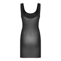 Womens Glossy Sheer Bodycon Dress Sleeveless Scoop Neck Stretchy Mini Dress Sleepwear Tank Nightdress Sexy Lingerie Nightwear