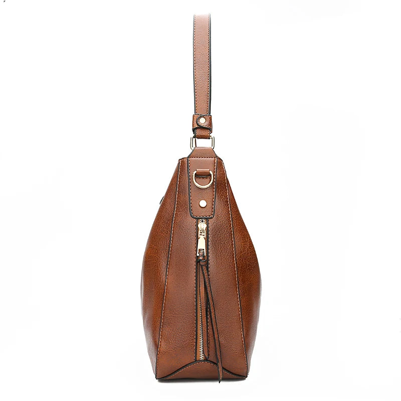 Luxury Handbags Women Bags Designer Faux Leather Bags For Women Hobos Europe Crossbody Bag Ladies Vintage Large Tote Bags