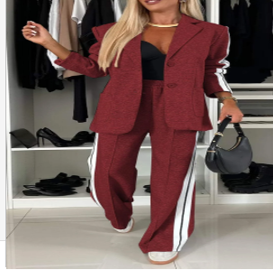 Lara Stylish Blazer Set for Women (One Set)