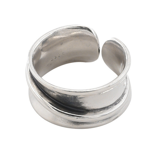 New Minimalist Distorted Ring Set - Japanese Design