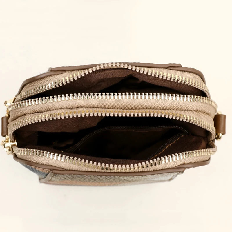 Fashion Women Shoulder Crossbody Bag Luxury Ladies Phone Bag And Purses PU Leather Small Shell Designer Handbag