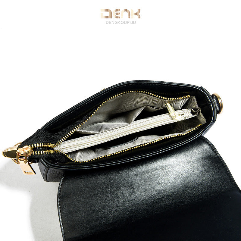DENK2023 New Leather Women's Shoulder Crossbody Bag