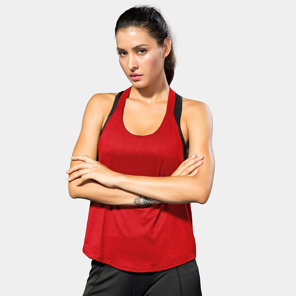 Women Gym Tops Black Sleeveless Yoga Top Women Fitness Shirt Gym Vest Running workout Sports Tops Letter Backless Shirt