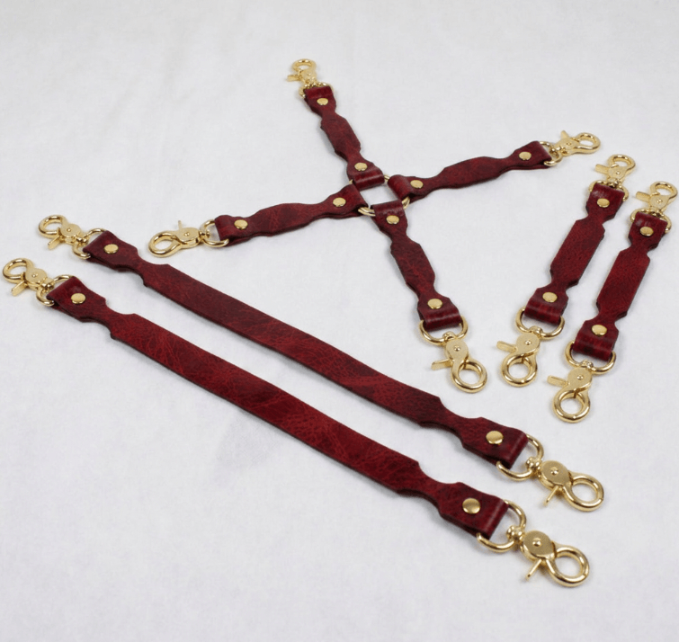 Leather Bondage Connectors