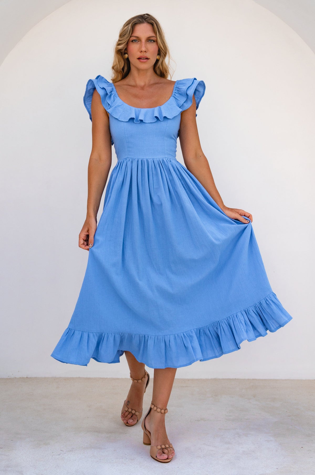 Alethea Summer Midi Dress