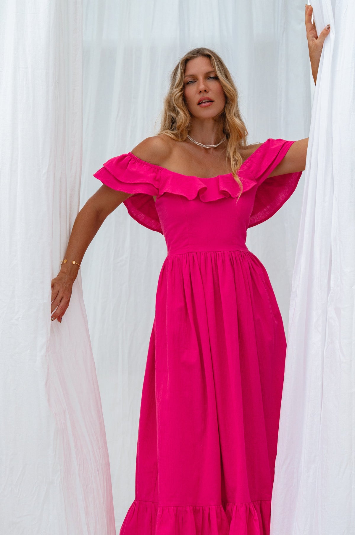 Alethea Summer Midi Dress