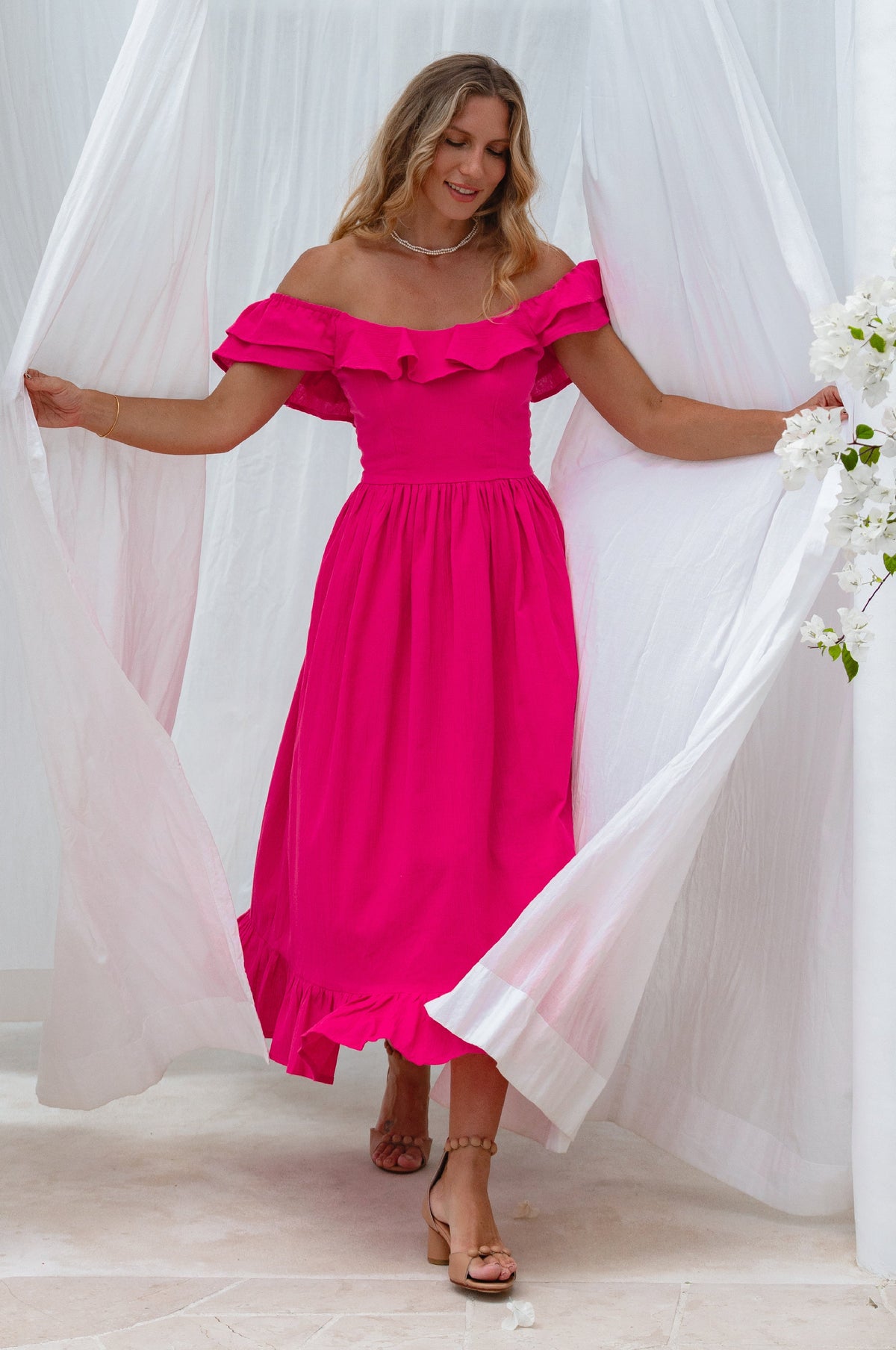 Alethea Summer Midi Dress
