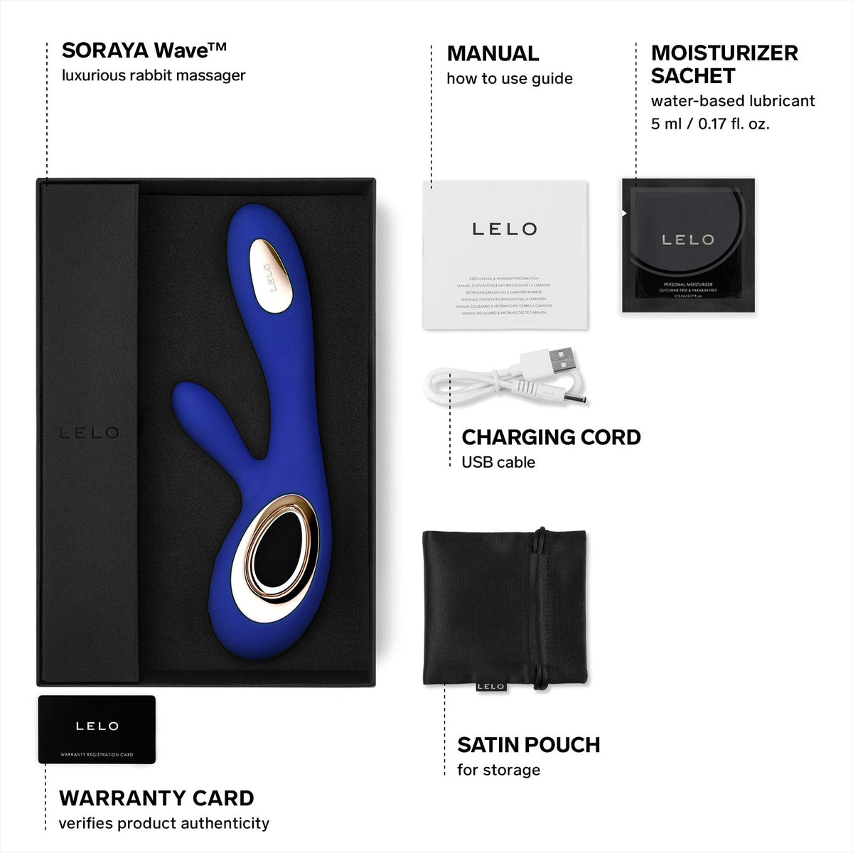 LELO Soraya Wave Rabbit Vibrator