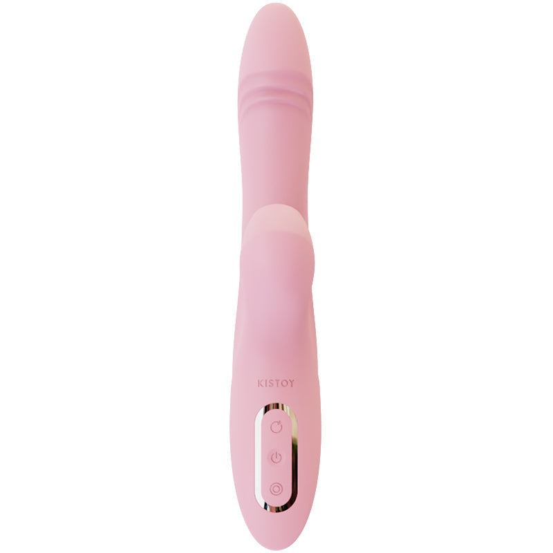 KISSTOY Katy Max Rotation & Suction Rabbit Vibrating Dildo