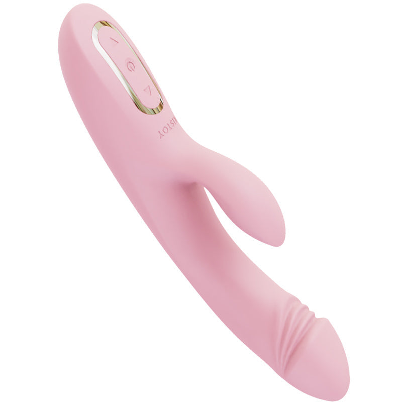 KISSTOY Katy Warming Rabbit Vibrating Dildo