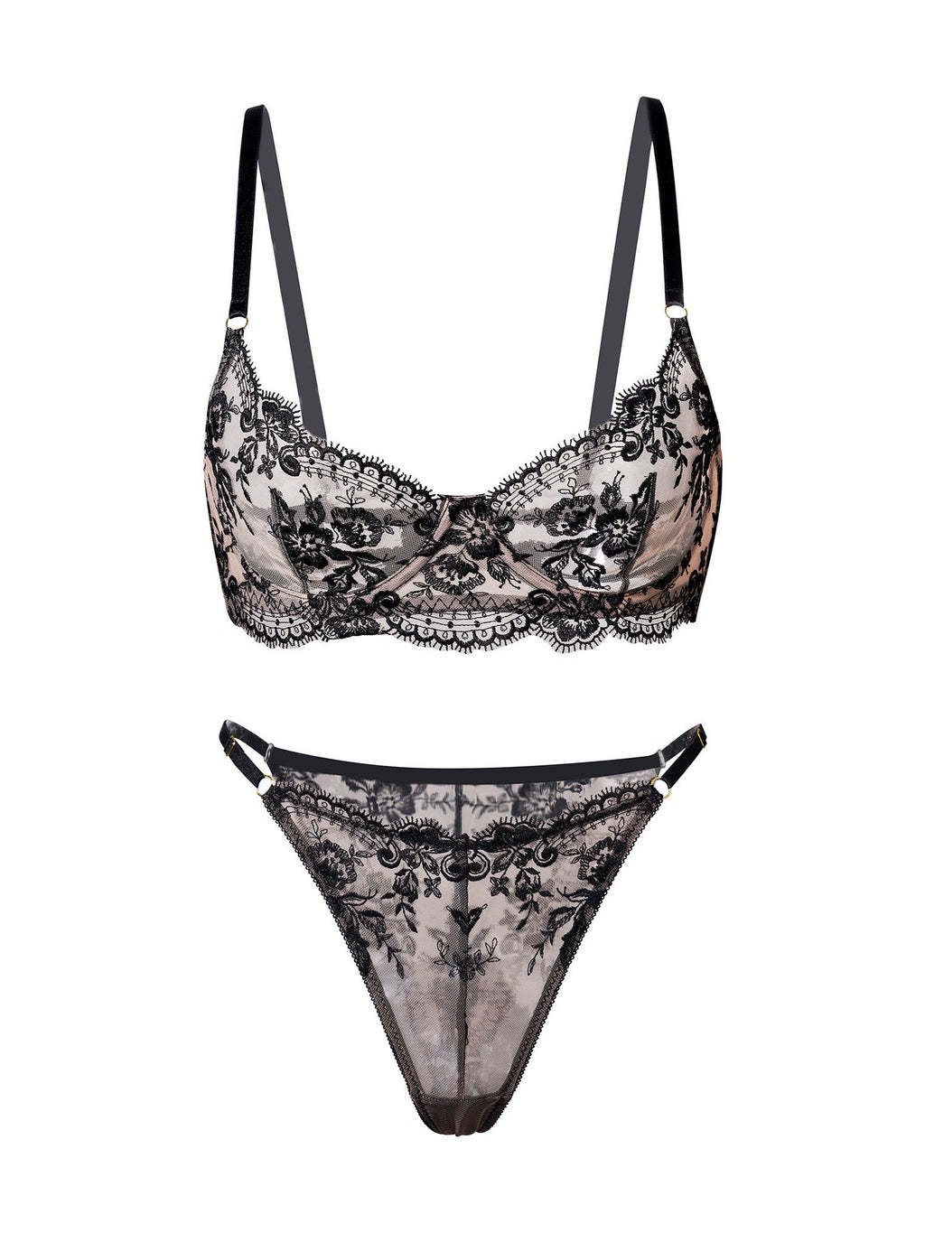 Black Classic Lingerie Set