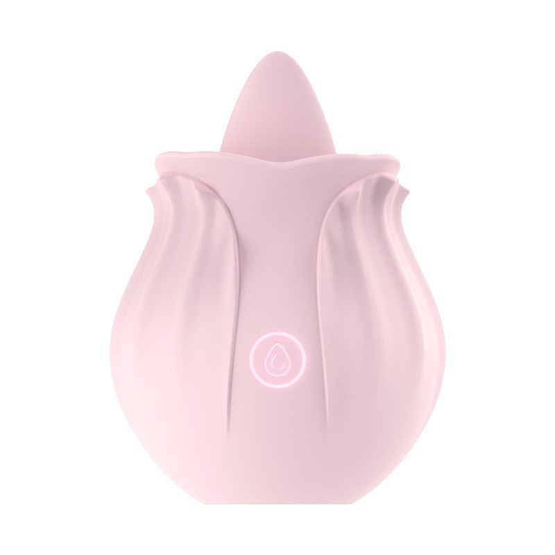 YW Clit Licking Rose Vibrator 10-Modes