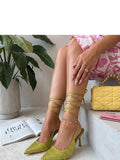Strap high heels model 227286