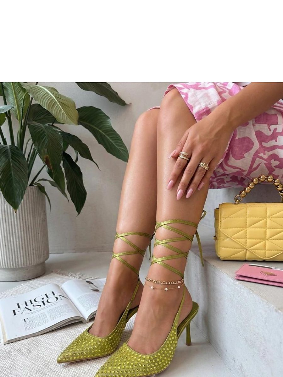 Strap high heels model 227286