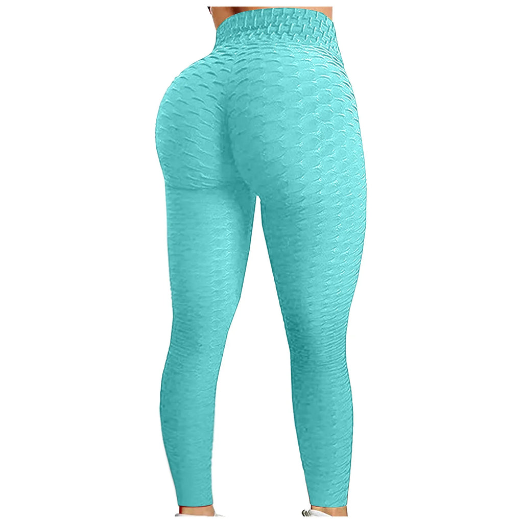 Yoga Leggings Women Fitness Running High Waist Slim Pants Push Up Sports Gym Quick Dry Jogging running Female Workout long pants