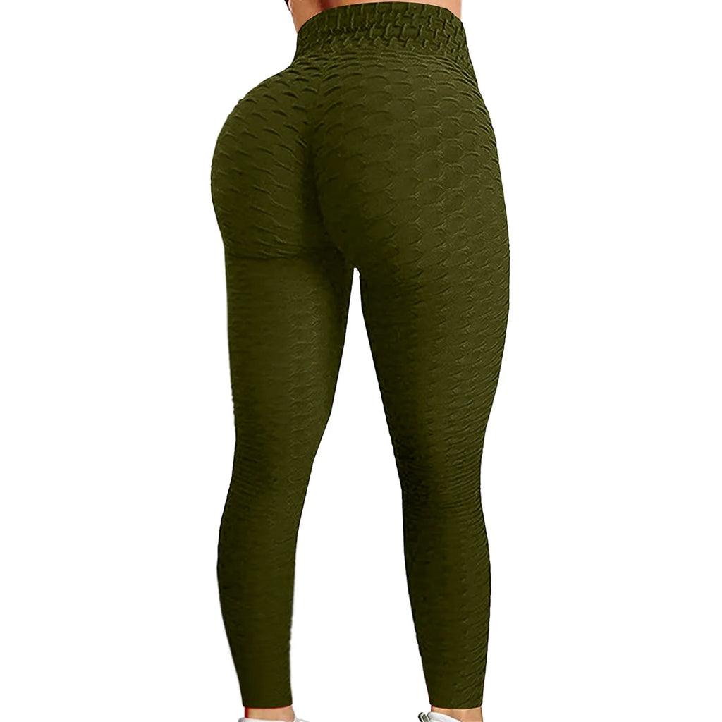 Yoga Leggings Women Fitness Running High Waist Slim Pants Push Up Sports Gym Quick Dry Jogging running Female Workout long pants