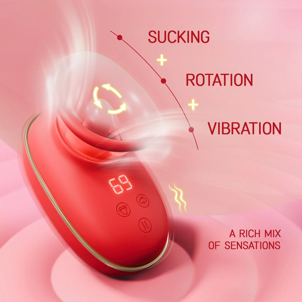 Oronova Caelia Clit Sucking & Licking Vibrator