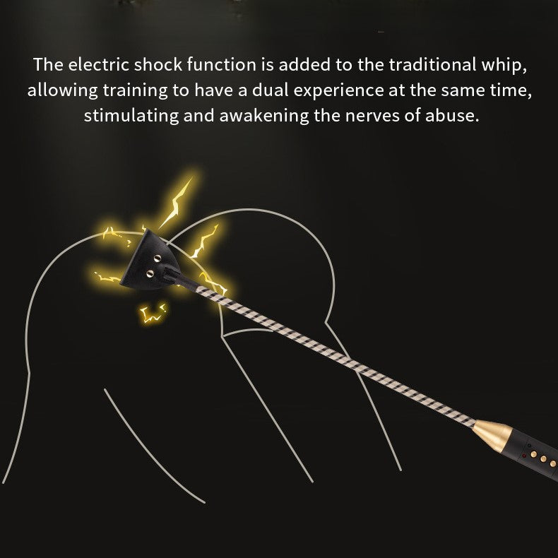 Electric Shock Spanking Crop