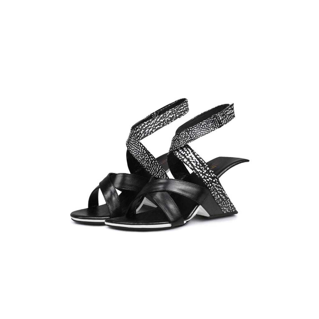 Criss Cross High Heels