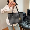 Vintage Ladies Tote Bag Large Capacity Fashion Elegant Handbag Classic Underarm Bag Women's Shopping Bag